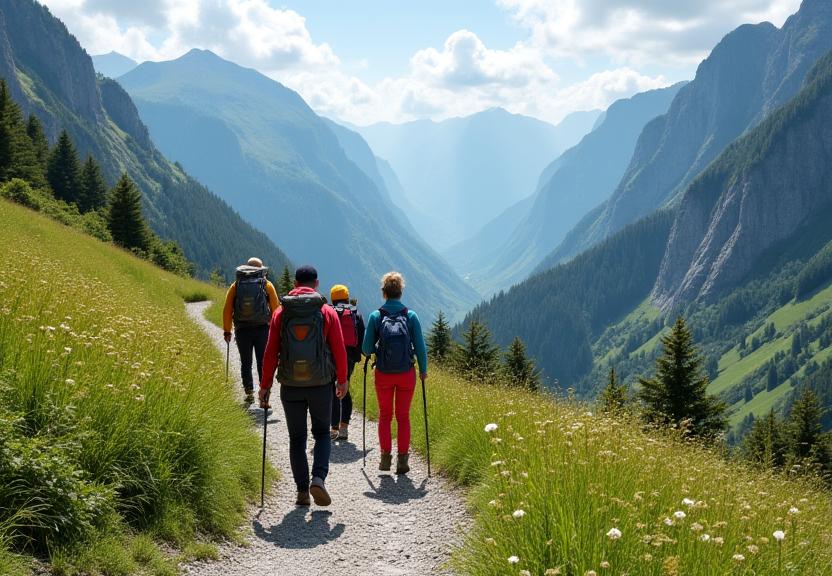 Geführte Wanderungen in den Schweizer Alpen